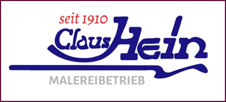 Claus Hein Malereibetrieb: Website + Broschüre = Konzeption, Texte, SEO Logo Claus Hein Malereibetrieb GmbH: Website Konzeption, Website Texte und Suchmaschinenoptimierung = Texter, UX Designer und SEO Experte GÖ